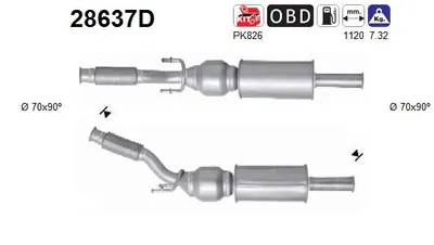 Catalyseur Peugeot 407 · Peugeot 407 SW · Peugeot 407 Coupe