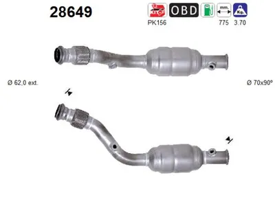Catalyseur Peugeot 307 · Peugeot 307 SW · Peugeot 307 CC