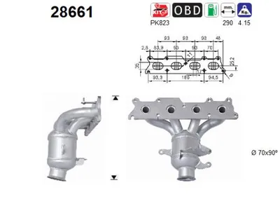 Catalyseur Peugeot 407 · Peugeot 407 SW · Peugeot 407 Coupe
