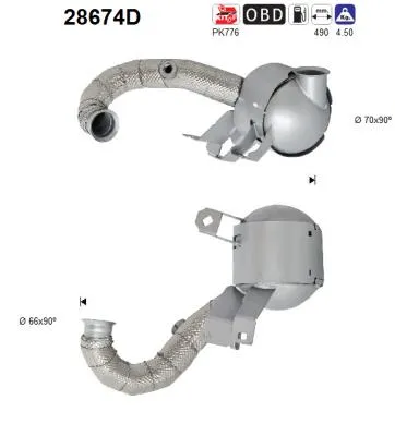 Catalyseur Fiat SCUDO Van · Fiat SCUDO Bus · Citroën C8