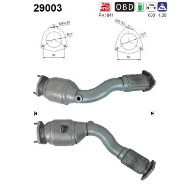 Catalyseur Porsche CAYENNE