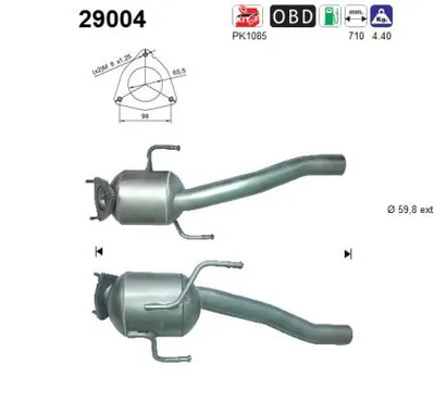 Catalyseur Porsche CAYENNE