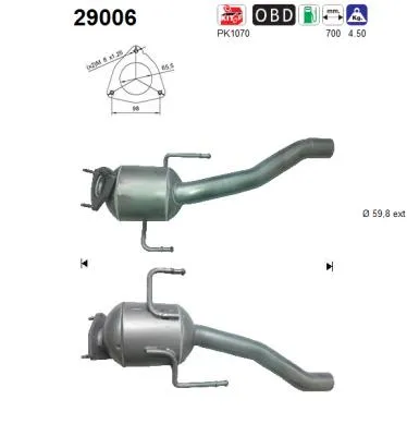 Catalyseur Porsche CAYENNE