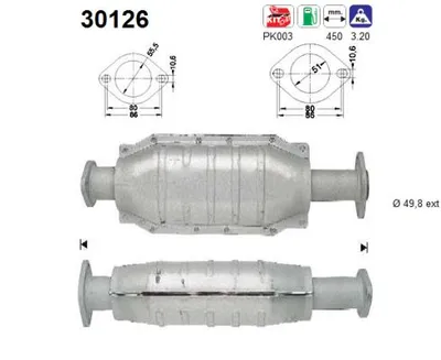 Catalyseur Renault CLIO I · Renault CLIO I Hatchback Van