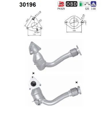 Catalyseur Renault LAGUNA II · Renault LAGUNA II Grandtour