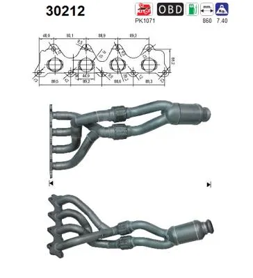 Catalyseur Renault CLIO III