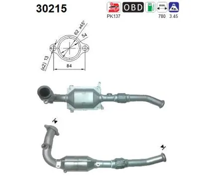 Catalyseur Renault KANGOO · Renault CLIO II · Renault KANGOO Express