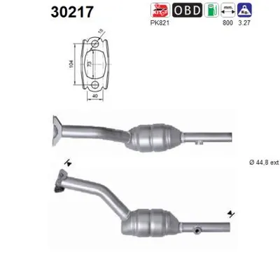 Catalyseur Renault MODUS / GRAND MODUS · Renault CLIO III · Renault CLIO III Grandtour