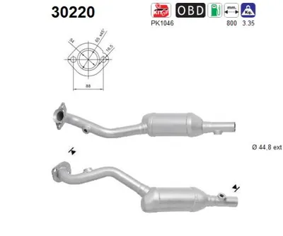 Catalyseur Dacia LOGAN · Dacia SANDERO
