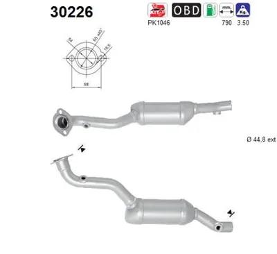 Catalyseur Dacia SANDERO · Dacia LOGAN II · Dacia SANDERO II