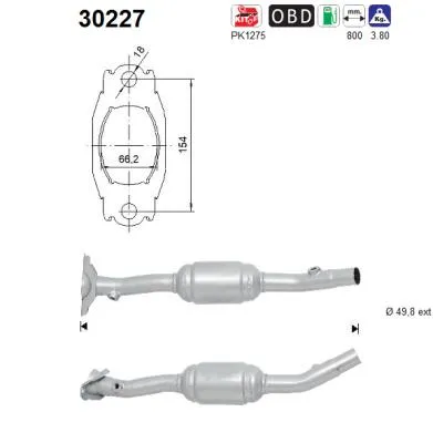 Catalyseur Renault LAGUNA III · Renault LAGUNA III Grandtour