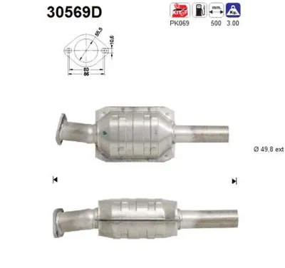 Catalyseur Renault MEGANE I · Renault MEGANE I Classic · Renault MEGANE Scénic