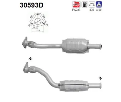 Catalyseur Renault MEGANE I · Renault SCÉNIC I MPV · Renault MEGANE I Classic