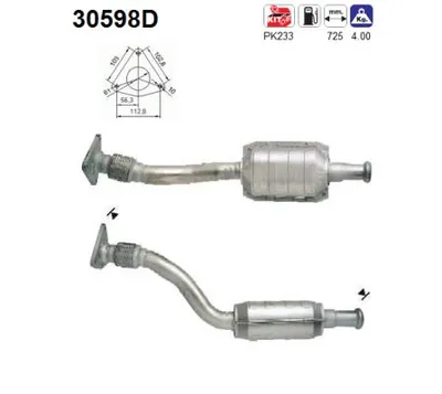 Catalyseur Renault CLIO II · Renault KANGOO