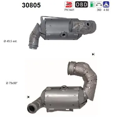 Catalyseur Renault SCÉNIC IV · Renault GRAND SCÉNIC IV · Renault MEGANE IV Hatchback