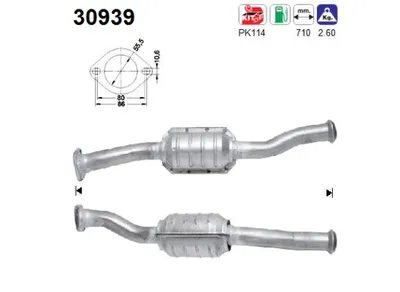 Catalyseur Renault CLIO I