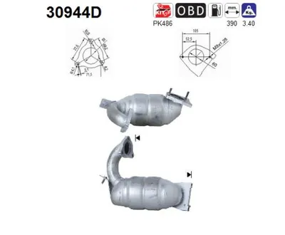 Catalyseur Renault LAGUNA II · Renault LAGUNA II Grandtour · Renault MEGANE II