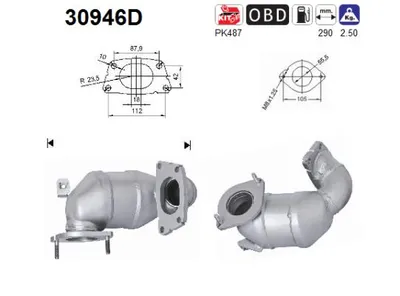 Catalyseur Renault ESPACE III