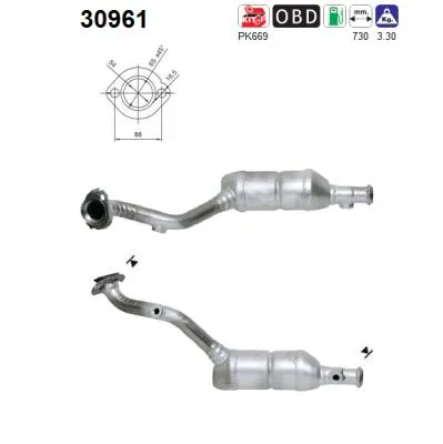 Catalyseur Renault CLIO II · Renault CLIO II Hatchback Van