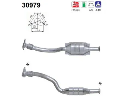 Catalyseur Renault LAGUNA I · Renault LAGUNA I Grandtour