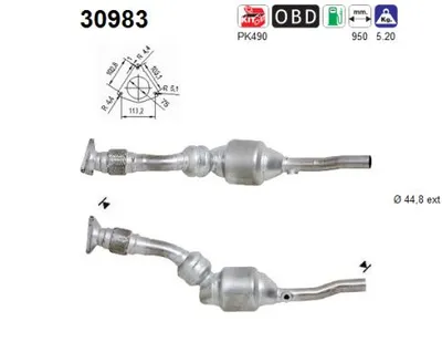 Catalyseur Renault LAGUNA II · Renault LAGUNA II Grandtour