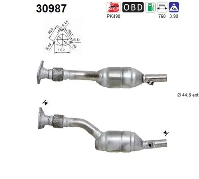 Catalyseur Renault MEGANE II · Renault SCÉNIC II · Renault MEGANE II Saloon