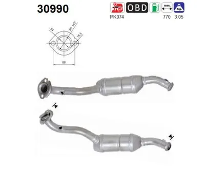 Catalyseur Renault TWINGO I · Renault TWINGO I Hatchback Van