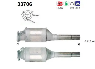 Catalyseur Vw GOLF III · Vw VENTO · Vw GOLF III Variant