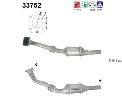Catalyseur Seat IBIZA II · Seat CORDOBA · Seat INCA