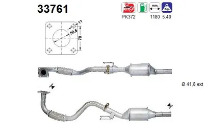 Catalyseur Seat CORDOBA · Seat IBIZA II · Vw POLO III CLASSIC