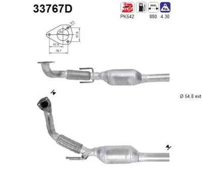Catalyseur Seat IBIZA II · Seat CORDOBA · Seat CORDOBA Vario