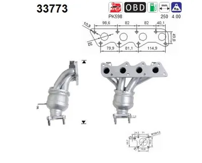 Catalyseur Seat CORDOBA · Seat IBIZA II · Vw POLO III CLASSIC