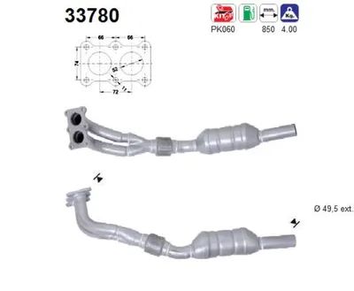 Catalyseur Vw POLO III CLASSIC · Seat CORDOBA · Seat IBIZA II