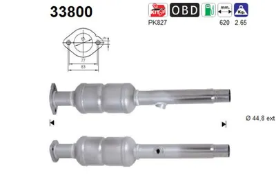 Catalyseur Vw GOLF PLUS V · Skoda OCTAVIA II · Skoda OCTAVIA II Combi