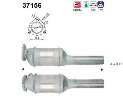 Catalyseur Vw PASSAT B3/B4 · Vw CORRADO · Vw GOLF III