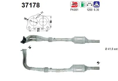 Catalyseur Vw POLO III