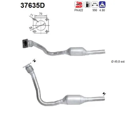 Catalyseur Vw POLO III