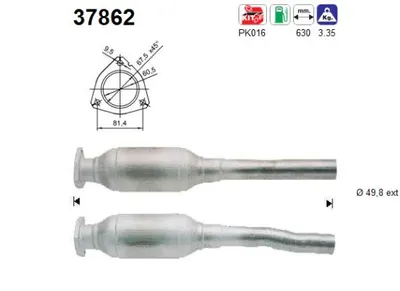 Catalyseur Vw GOLF IV · Vw BORA I · Vw GOLF IV Variant