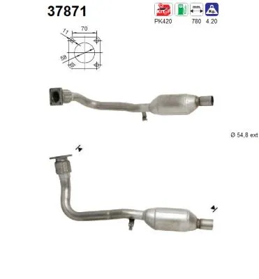 Catalyseur Vw GOLF I Cabriolet