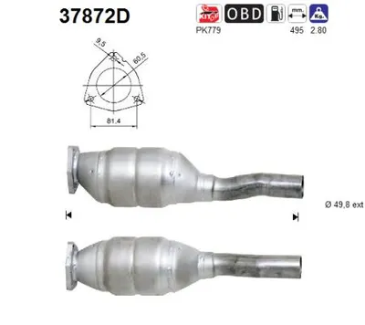 Catalyseur Vw SHARAN · Ford GALAXY I · Seat ALHAMBRA