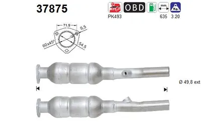 Catalyseur Skoda OCTAVIA II Combi · Vw GOLF IV · Vw BORA I
