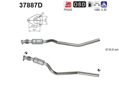 Catalyseur Audi A4 B5 · Audi A4 B5 Avant · Vw PASSAT B5