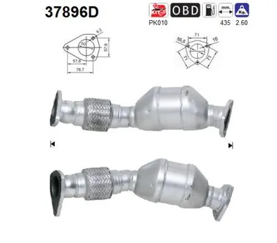 Catalyseur Vw PASSAT B5 · Vw PASSAT B5 Variant · Audi A4 B5