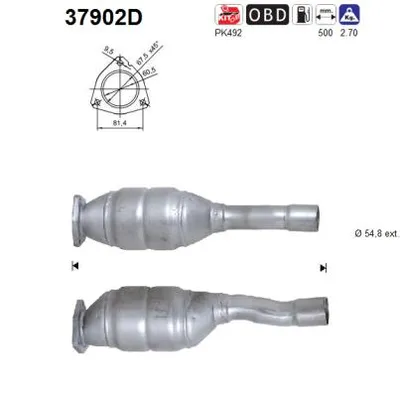 Catalyseur Vw SHARAN · Seat ALHAMBRA · Ford GALAXY I