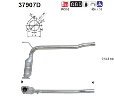 Catalyseur AS 37907D