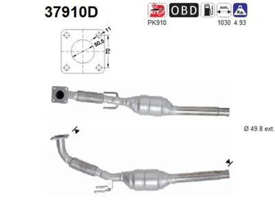 Catalyseur Skoda OCTAVIA I · Vw GOLF IV · Skoda OCTAVIA I Combi