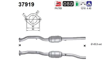 Catalyseur Vw TOURAN · Audi A3 · Vw GOLF V