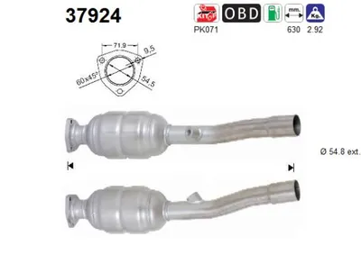 Catalyseur Vw GOLF IV · Vw GOLF IV Variant · Vw BORA I