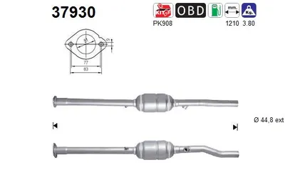 Catalyseur Vw GOLF V · Vw GOLF PLUS V