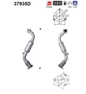 Catalyseur Vw TOUAREG · Audi Q7 · Porsche CAYENNE